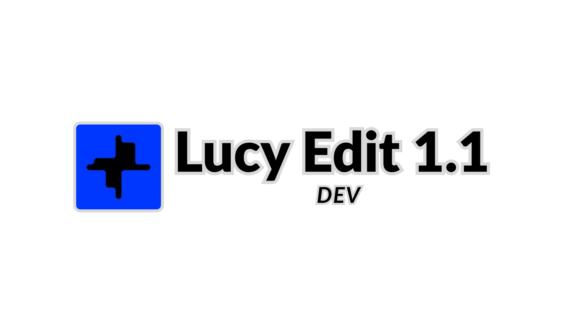Lucy Edit Dev Logo